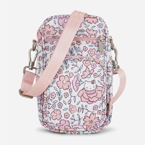 🆕 Ju-Ju-Be Mini Helix Crossbody Phone Bag Hello Kitty Hello Floral